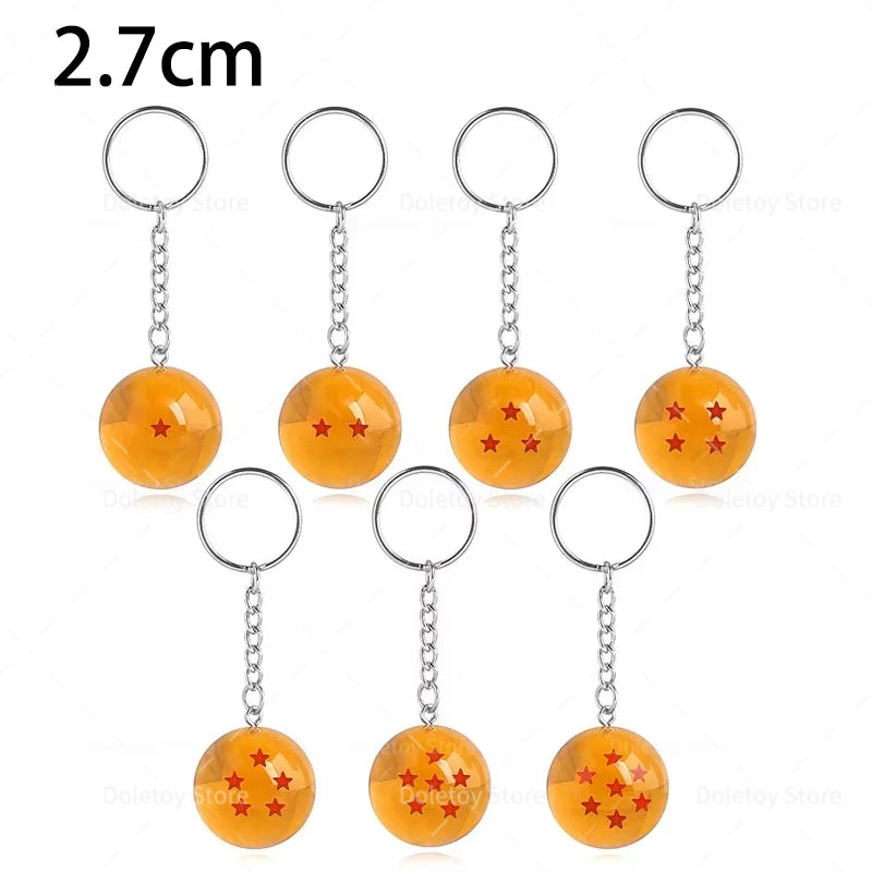 Dragon Ball Z 1:1 boule de cristal 7 étoiles boules figurines Orange bleu Shenron Dragon boules de cristal PVC Collection ensemble complet GEAR GLOW