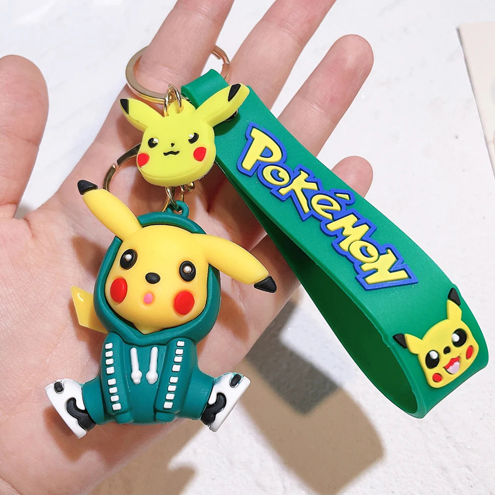 Porte-Clés Pokémon Pikachu & Psykokwak