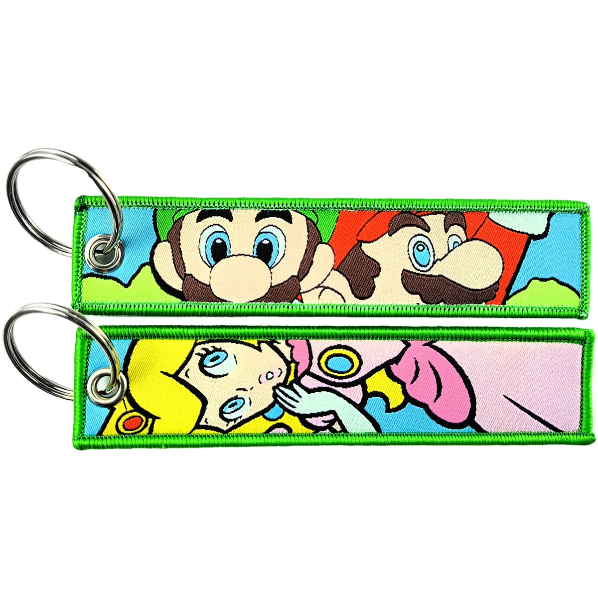 Porte-clés Anime une pièce avec mignon Jet Manga brodé, étiquette de clé à la mode pour accessoire de bijoux, porte-anneau, cadeau pour les Fans d'anime GEAR GLOW