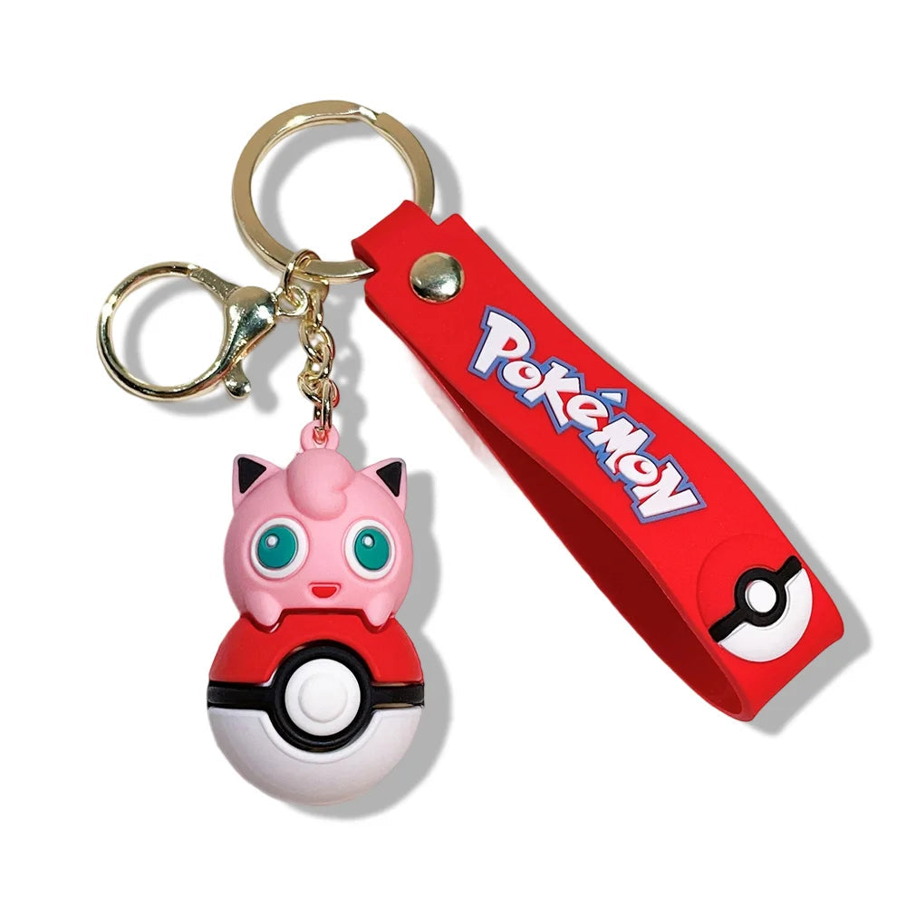Porte-Clés Pokémon Pikachu & Psykokwak