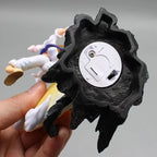 Figurine d'anime One Piece de 12 cm, fée de la lune Nika Monkey D Luffy Gear 5 avec lumière lunaire, figurine d'action, modèle de collection, jouets GEAR GLOW