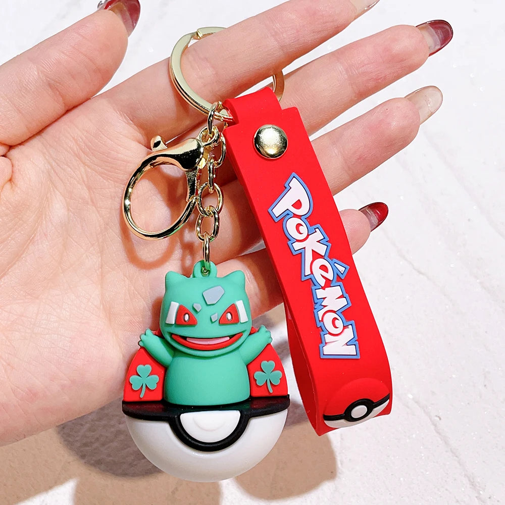 Porte-Clés Pokémon Pikachu & Psykokwak