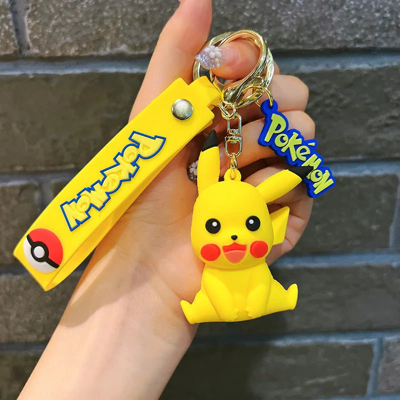 Porte-Clés Pokémon Pikachu & Psykokwak
