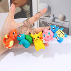 Porte-Clés Pokémon Pikachu & Psykokwak