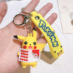 Porte-Clés Pokémon Pikachu & Psykokwak