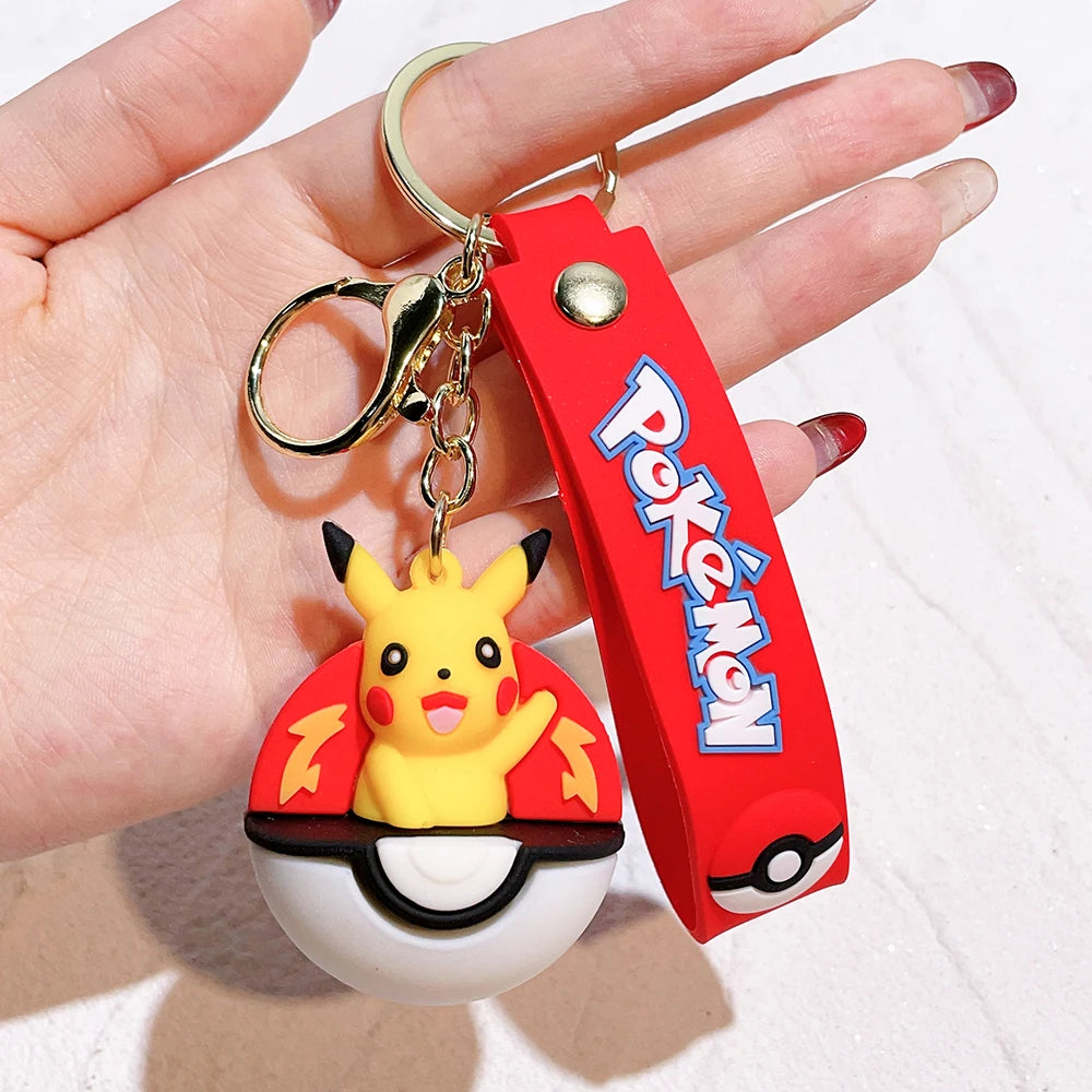 Porte-Clés Pokémon Pikachu & Psykokwak