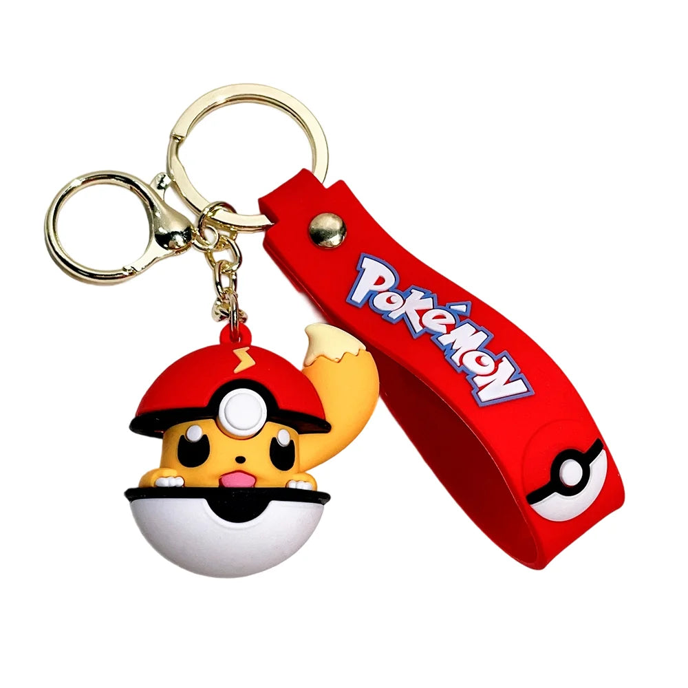Porte-Clés Pokémon Pikachu & Psykokwak