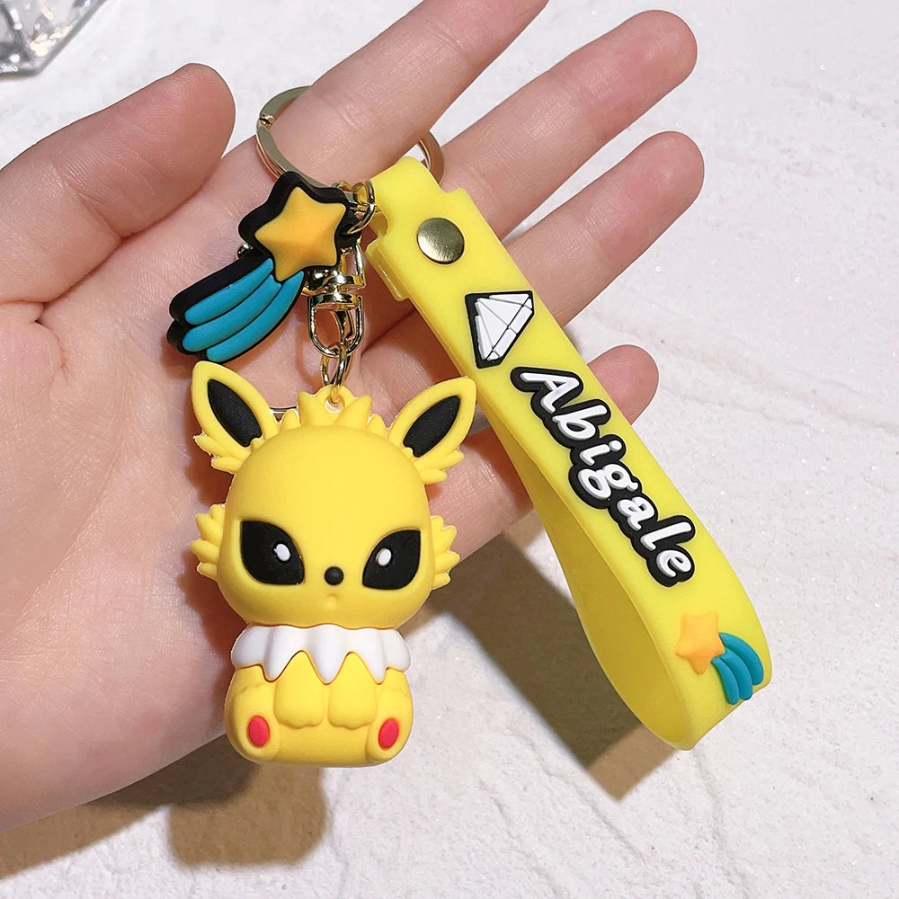 Porte-Clés Pokémon Pikachu & Psykokwak