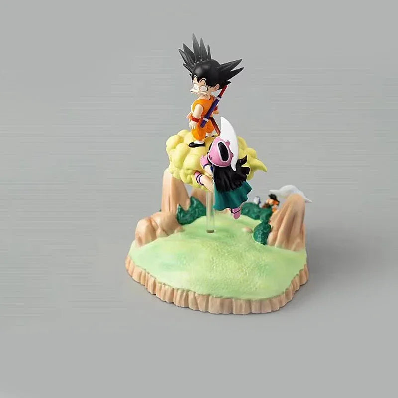 Figurines Dragon Ball Goku, Figurine Chichi, Statue en Pvc Dbz, poupée mignonne Gk, modèle de collection, jouets de décoration, cadeaux GEAR GLOW