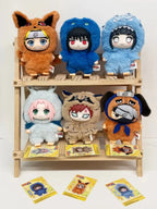 CHAUD! Shippuden Beast Party Series mignon en peluche poupée jouet dessin animé sac à dos pendentif Anime périphérique boîte-cadeau Naruto aveugle boîte cadeau GEAR GLOW