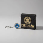 Nouveau Porte-clés Personnalisé One Piece Luffy Ace Chapeau de Paille, Pendentif Créatif d'Animation, Porte-clés Mignon pour Couple, Pendentif pour Sac ou Vêtements, Cadeau GEAR GLOW