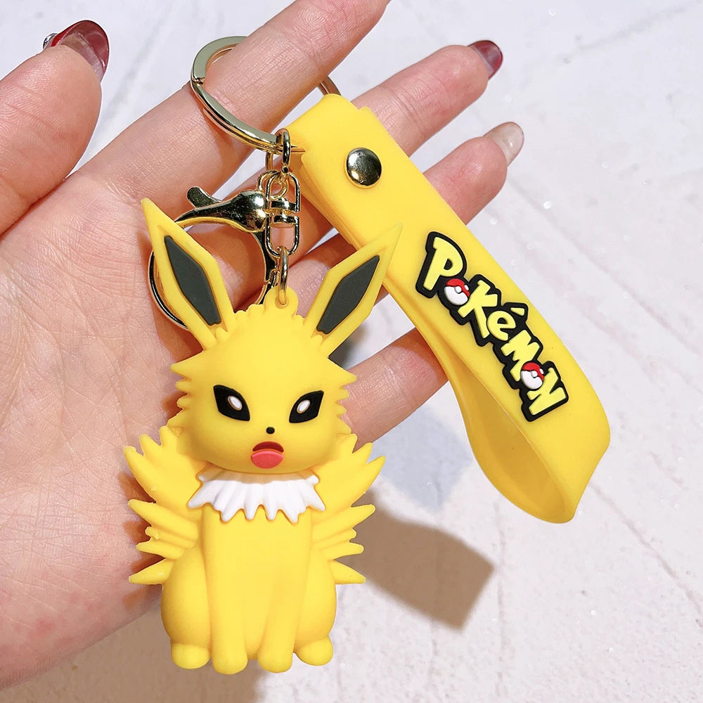 Porte-Clés Pokémon Pikachu & Psykokwak