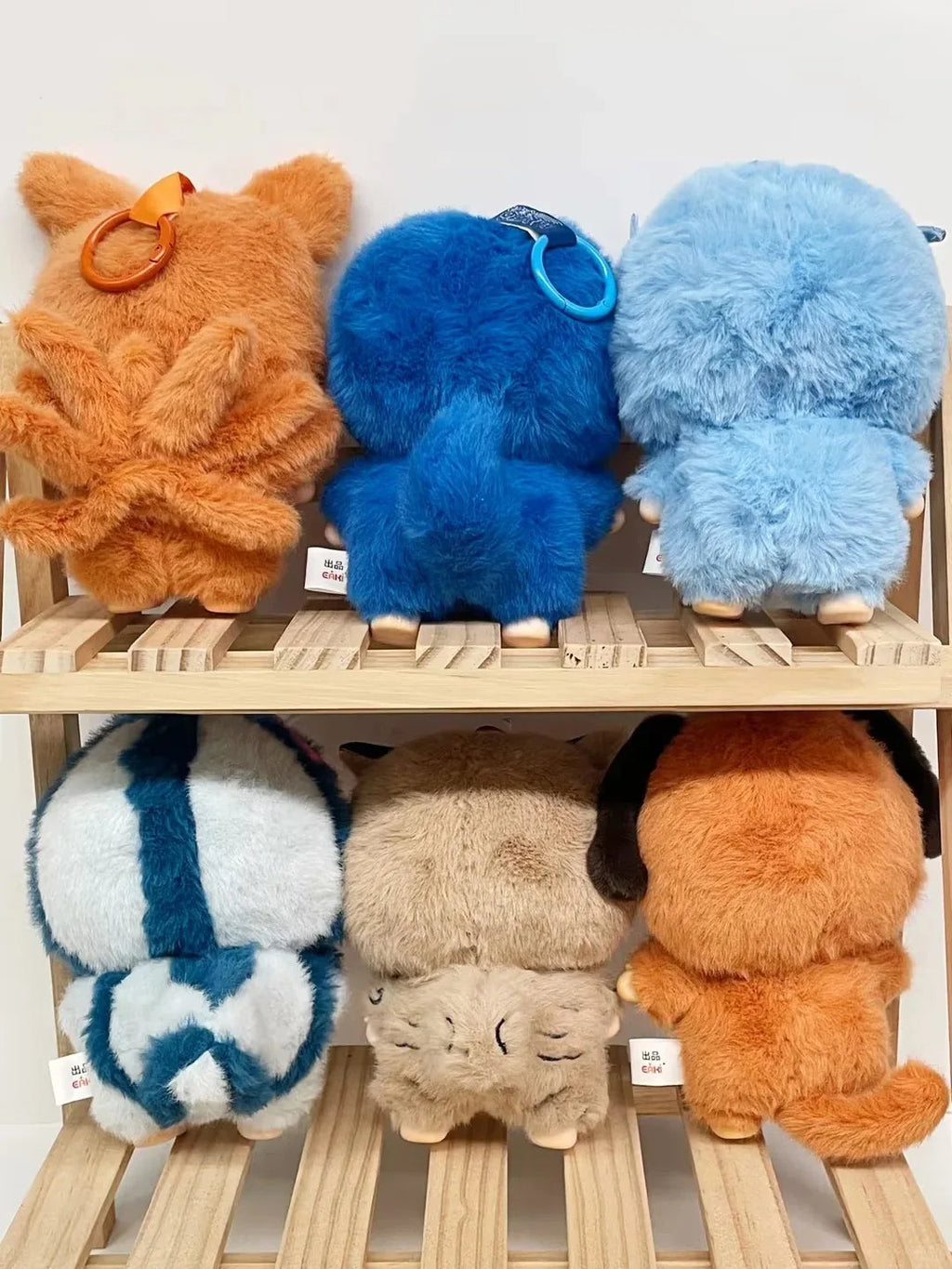 CHAUD! Shippuden Beast Party Series mignon en peluche poupée jouet dessin animé sac à dos pendentif Anime périphérique boîte-cadeau Naruto aveugle boîte cadeau GEAR GLOW