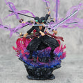 Une pièce Zoro figurine Anime Figure Asura Roronoa Zoro Statue figurine Collection modèle jouet pour noël Collection Gitf GEAR GLOW