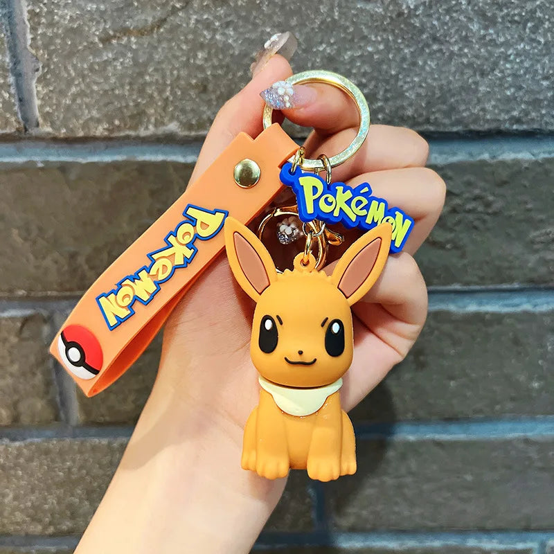 Porte-Clés Pokémon Pikachu & Psykokwak