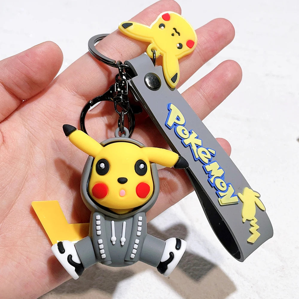 Porte-Clés Pokémon Pikachu & Psykokwak