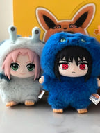 CHAUD! Shippuden Beast Party Series mignon en peluche poupée jouet dessin animé sac à dos pendentif Anime périphérique boîte-cadeau Naruto aveugle boîte cadeau GEAR GLOW