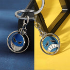 Nouveau Porte-clés Personnalisé One Piece Luffy Ace Chapeau de Paille, Pendentif Créatif d'Animation, Porte-clés Mignon pour Couple, Pendentif pour Sac ou Vêtements, Cadeau GEAR GLOW