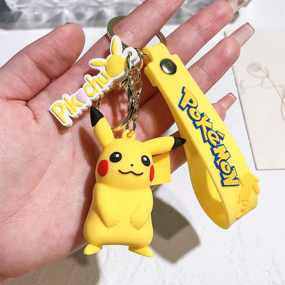 Porte-Clés Pokémon Pikachu & Psykokwak