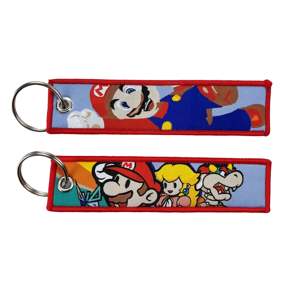 Porte-clés Anime une pièce avec mignon Jet Manga brodé, étiquette de clé à la mode pour accessoire de bijoux, porte-anneau, cadeau pour les Fans d'anime GEAR GLOW