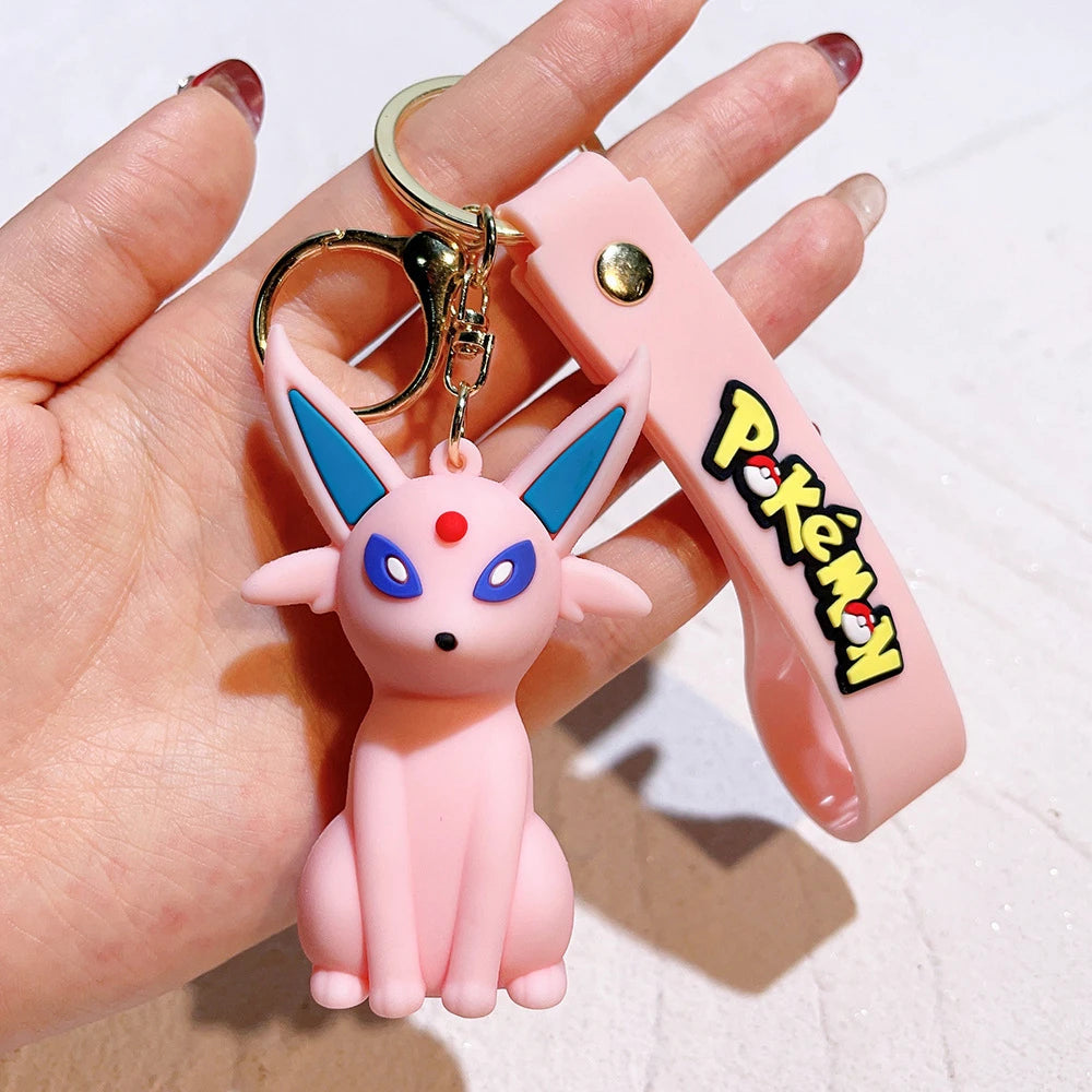 Porte-Clés Pokémon Pikachu & Psykokwak
