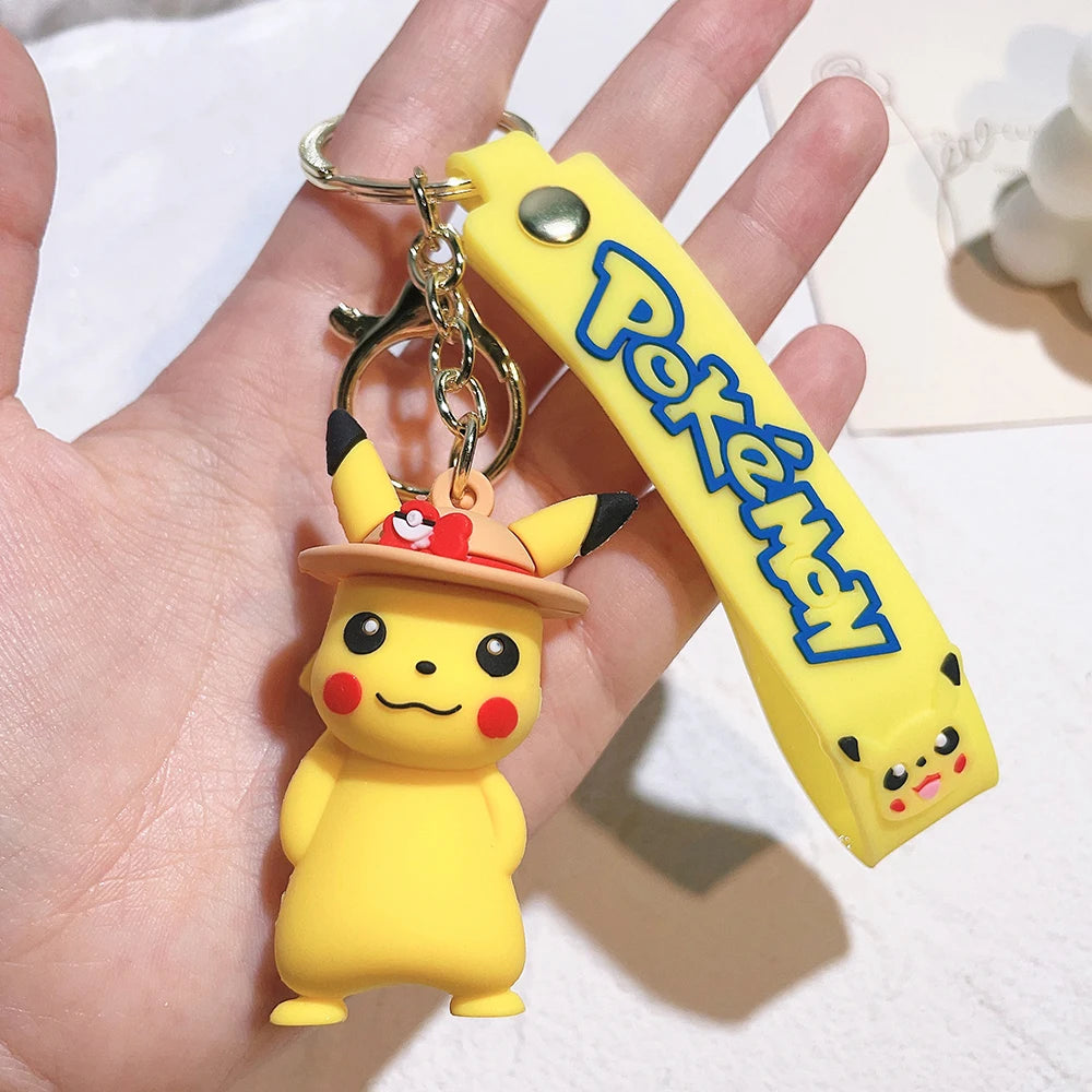 Porte-Clés Pokémon Pikachu & Psykokwak