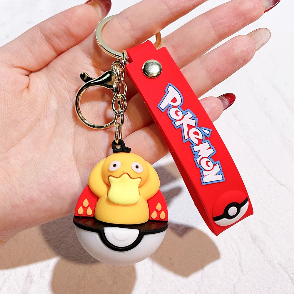 Porte-Clés Pokémon Pikachu & Psykokwak