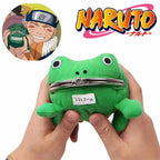 Naruto grenouille portefeuille japonais Anime grenouille mignon portefeuille Cosplay Ninja porte-monnaie petit support de sac GEAR GLOW