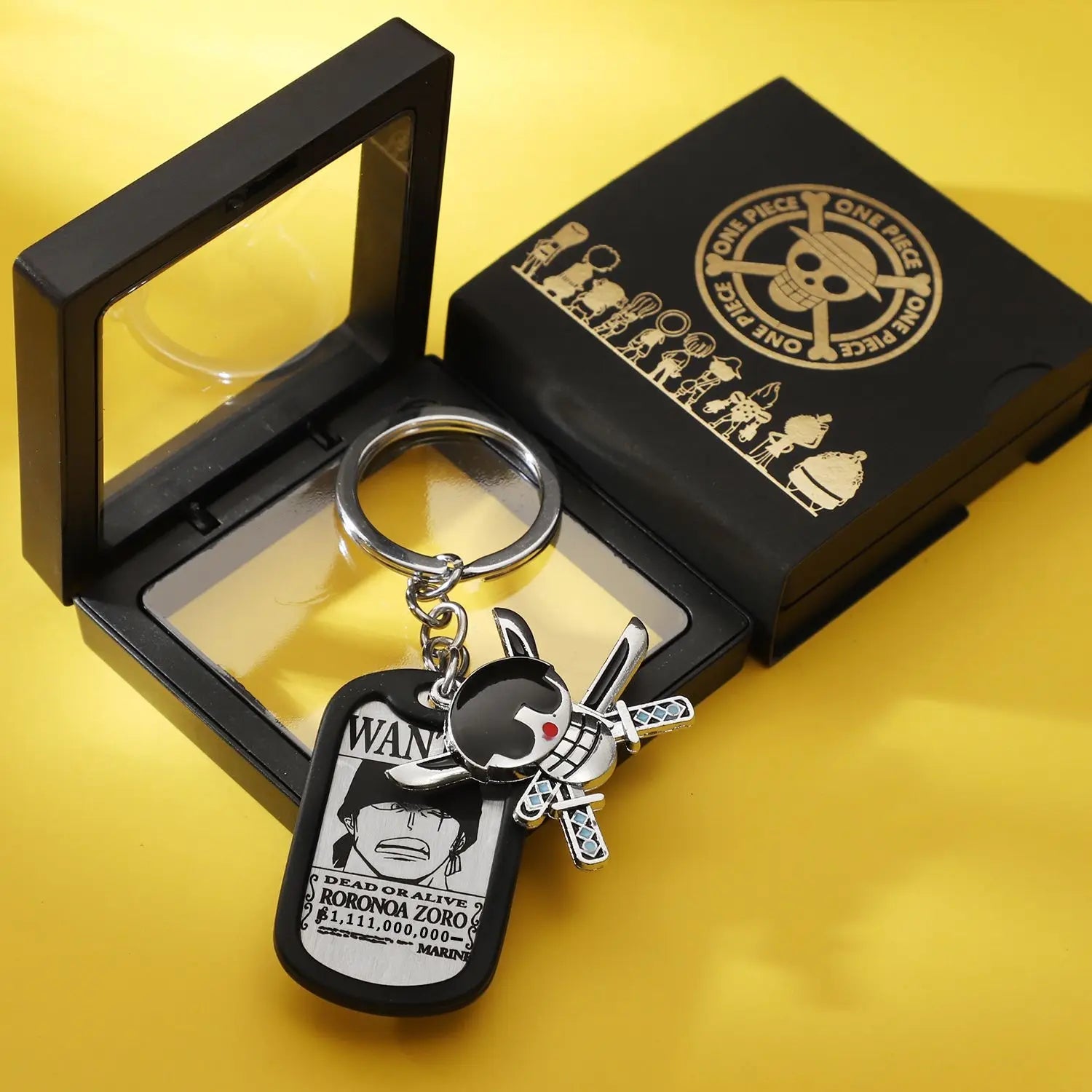 Nouveau Porte-clés Personnalisé One Piece Luffy Ace Chapeau de Paille, Pendentif Créatif d'Animation, Porte-clés Mignon pour Couple, Pendentif pour Sac ou Vêtements, Cadeau GEAR GLOW