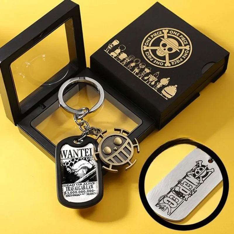 Nouveau Porte-clés Personnalisé One Piece Luffy Ace Chapeau de Paille, Pendentif Créatif d'Animation, Porte-clés Mignon pour Couple, Pendentif pour Sac ou Vêtements, Cadeau GEAR GLOW
