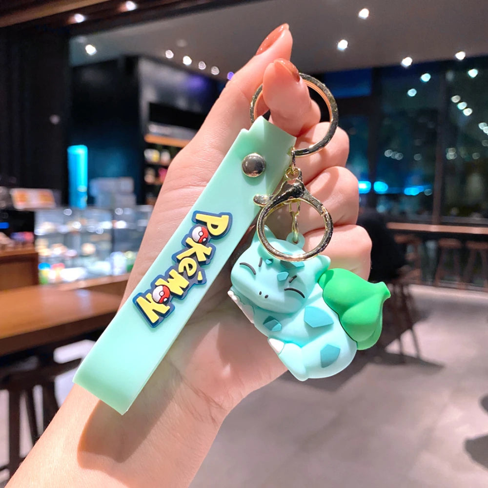 Porte-Clés Pokémon Pikachu & Psykokwak